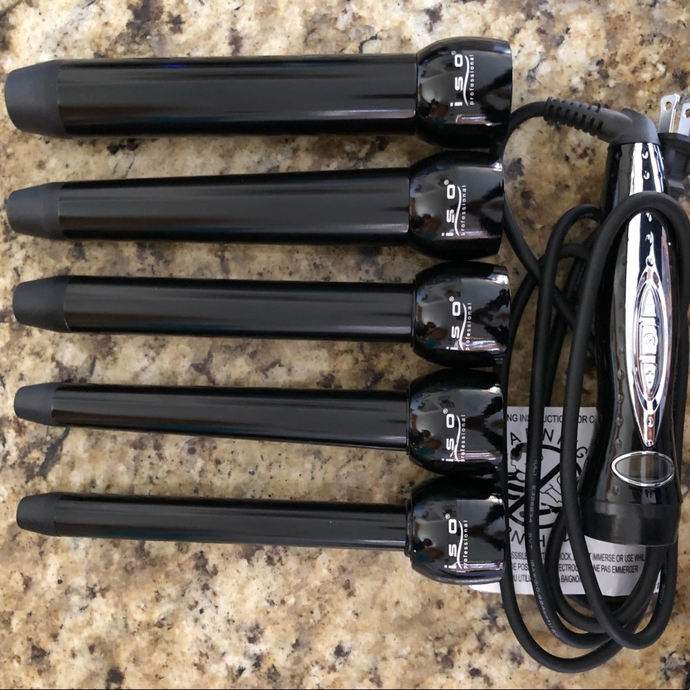 I.S.O. Professional 5 Interchangeable Hair Wand